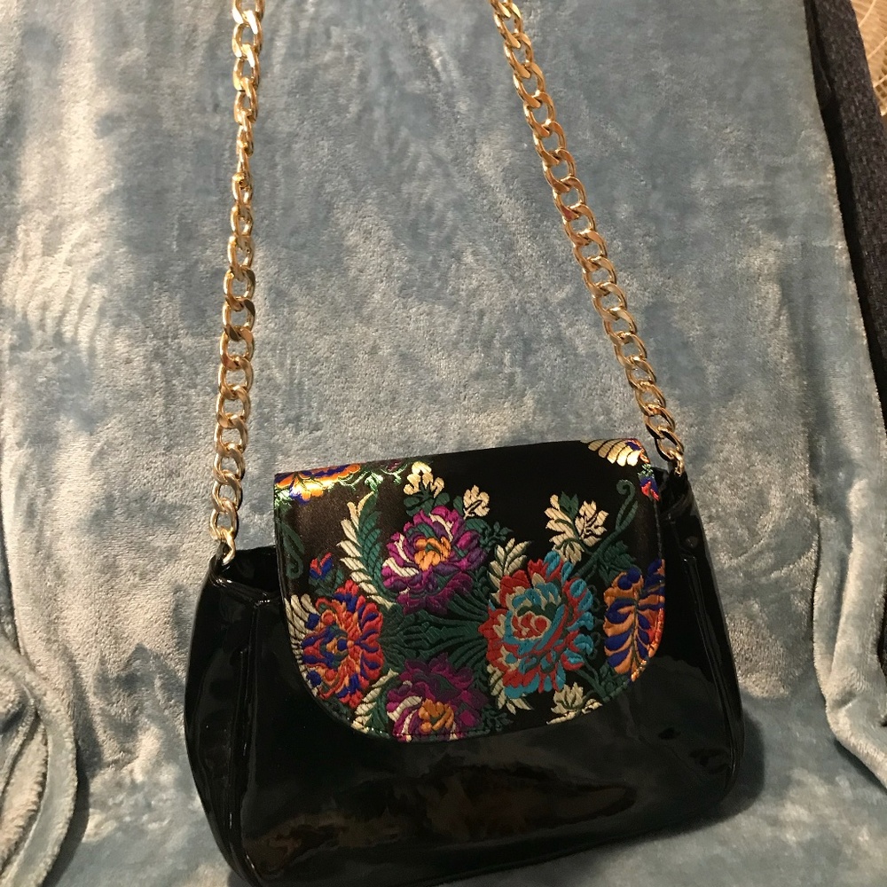 Unique elegant PU leather crossbody